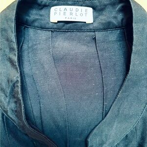 Claudie Pierrot navy , causal mid length dress